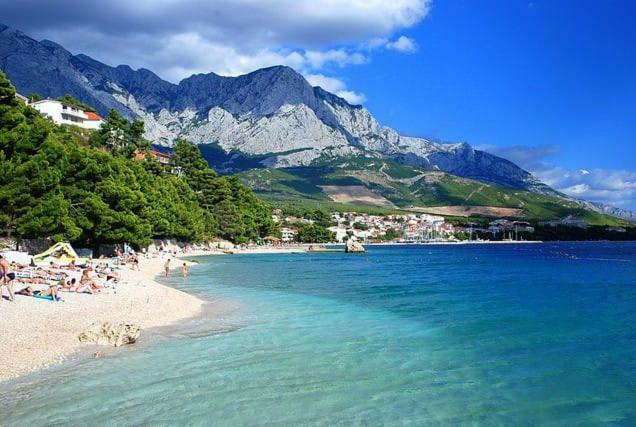 Apartment Dalija Baška Voda Dış mekan fotoğraf